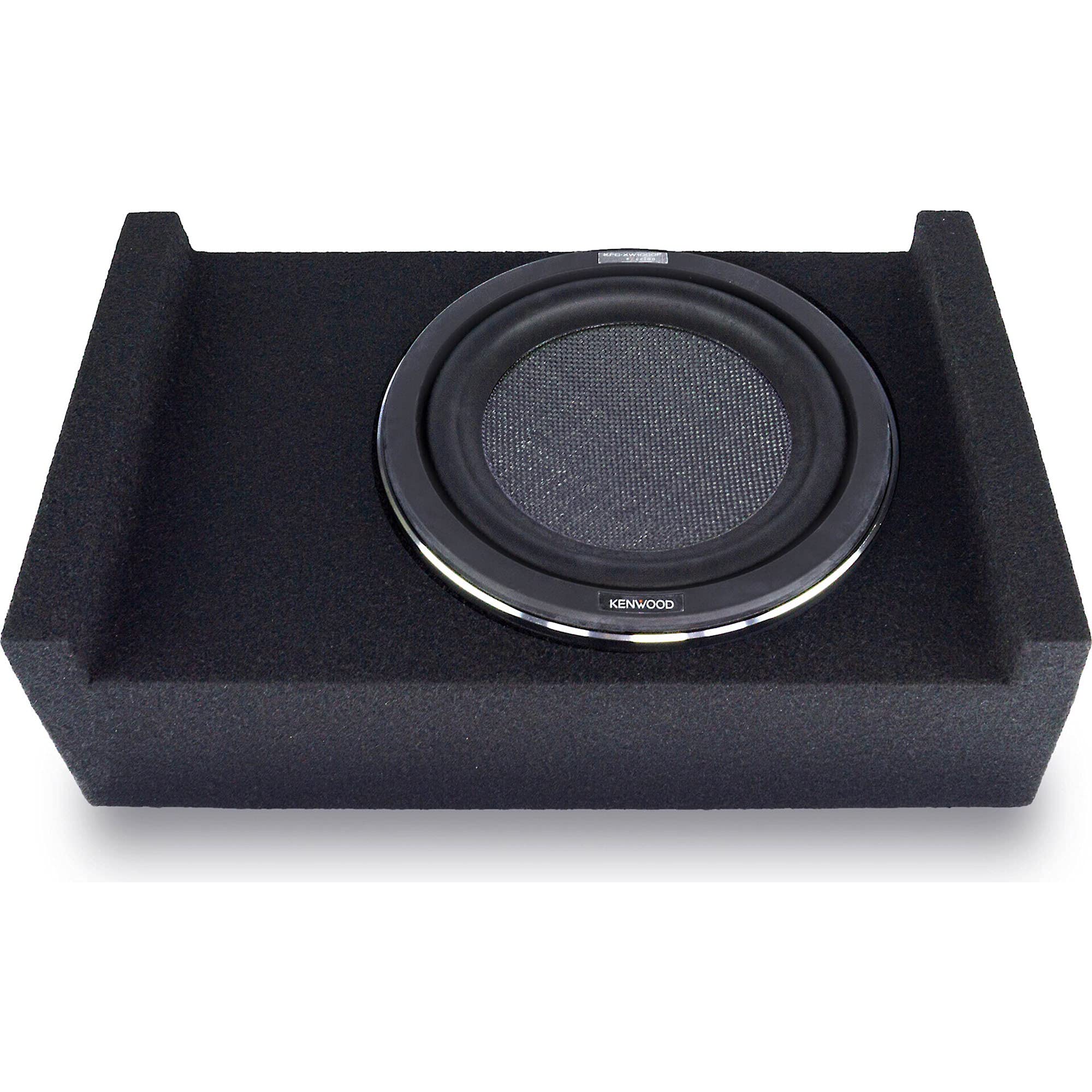 KENWOOD Excelon P-XW1002B Subwoofer 10' dengan Penutup Down-Firing Tertutup | Subwoofer 4-ohm 10'