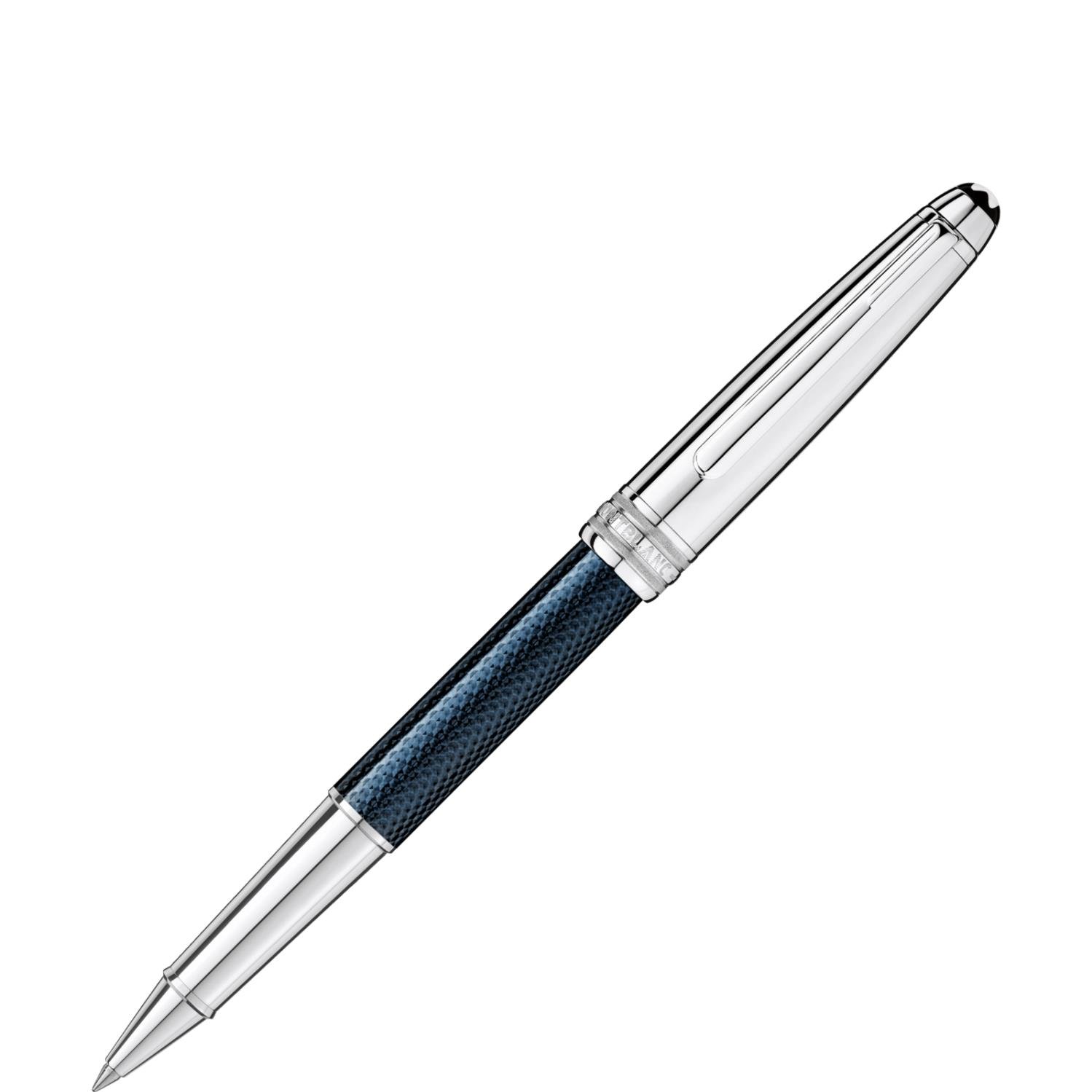 Montblanc Meisterstuck Solitaire Doue Blue Hour Pena Ro...