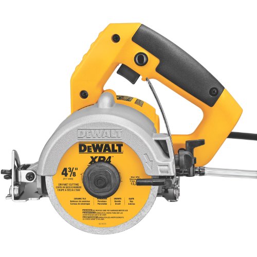 DEWALT Gergaji Batu Basah/Kering DWC860W 4-3/8-Inci