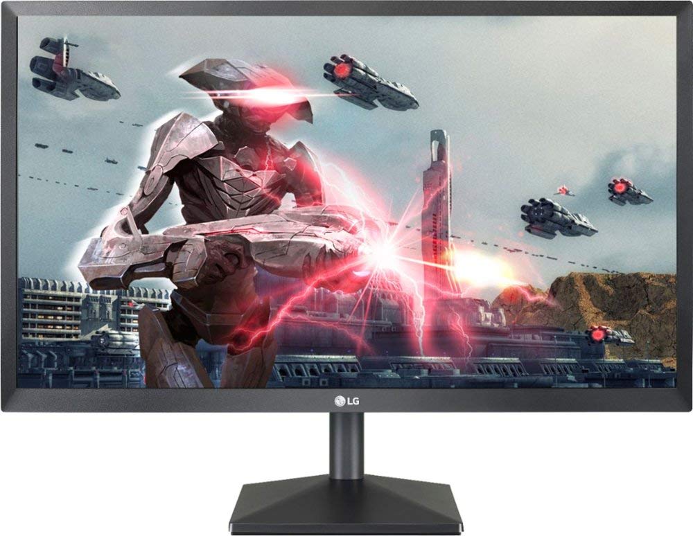 LG - Monitor LED FHD IPS FreeSync 24ML44B-B 24 inci - Hitam