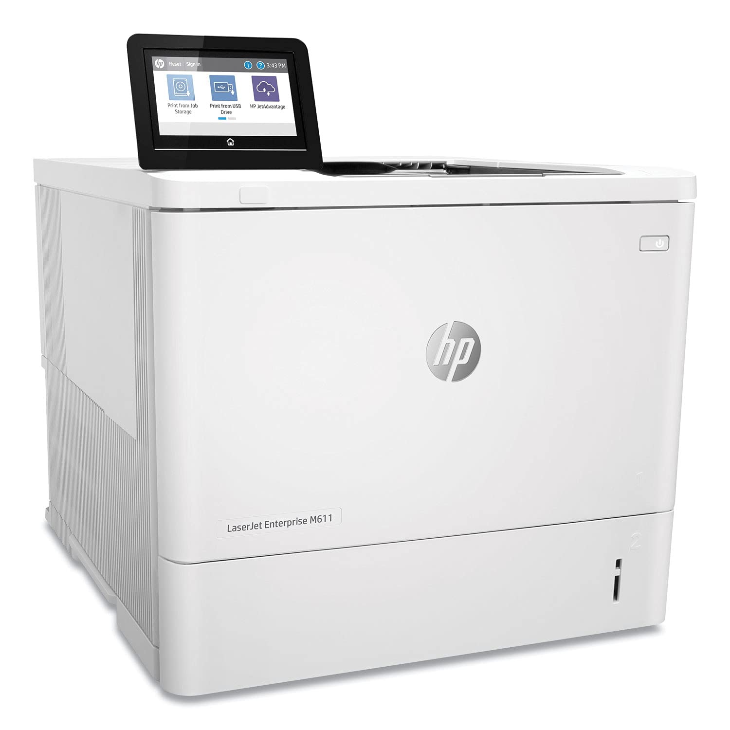 HP Printer Monokrom LaserJet Enterprise M611dn dengan E...