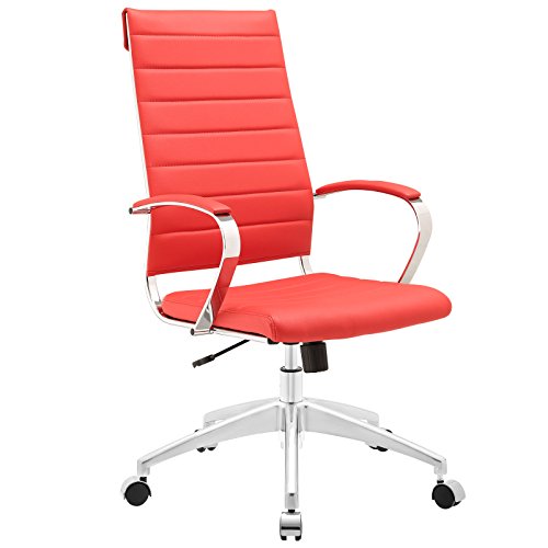 Modway Kursi Kantor Jive Highback - Merah + Eboo...