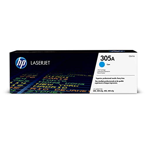 HP 305A | CE411A | Kartrid Toner | Warna Cyan