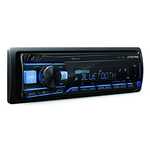 Alpine Penerima Media Digital Bluetooth Canggih UTE-73B...