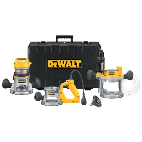 DEWALT DW618B3 12 Amp 2-1/4 Horsepower Plunge Base dan ...