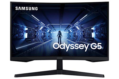 Samsung Monitor Gaming G5 Odyssey dengan Layar Lengkung...