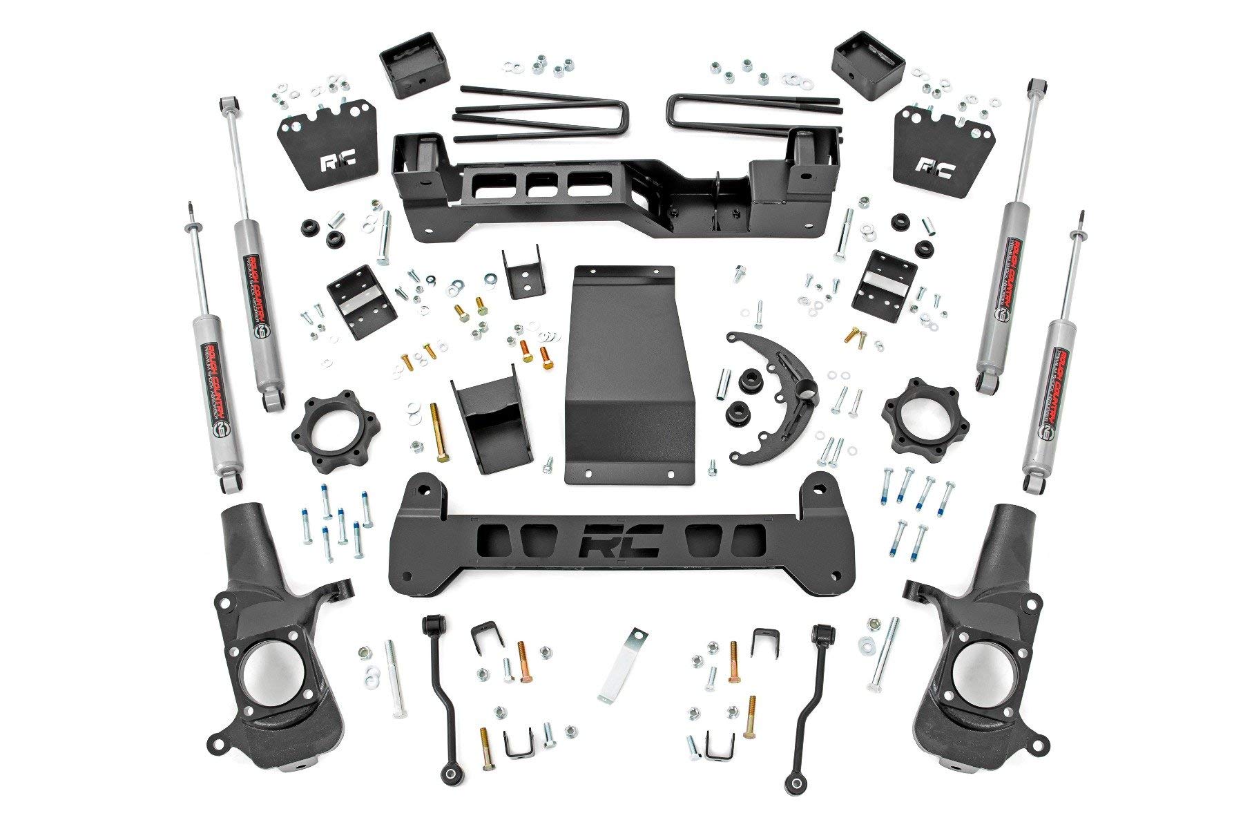 Rough Country Kit Pengangkat Suspensi 6' untuk Chevy/GM...