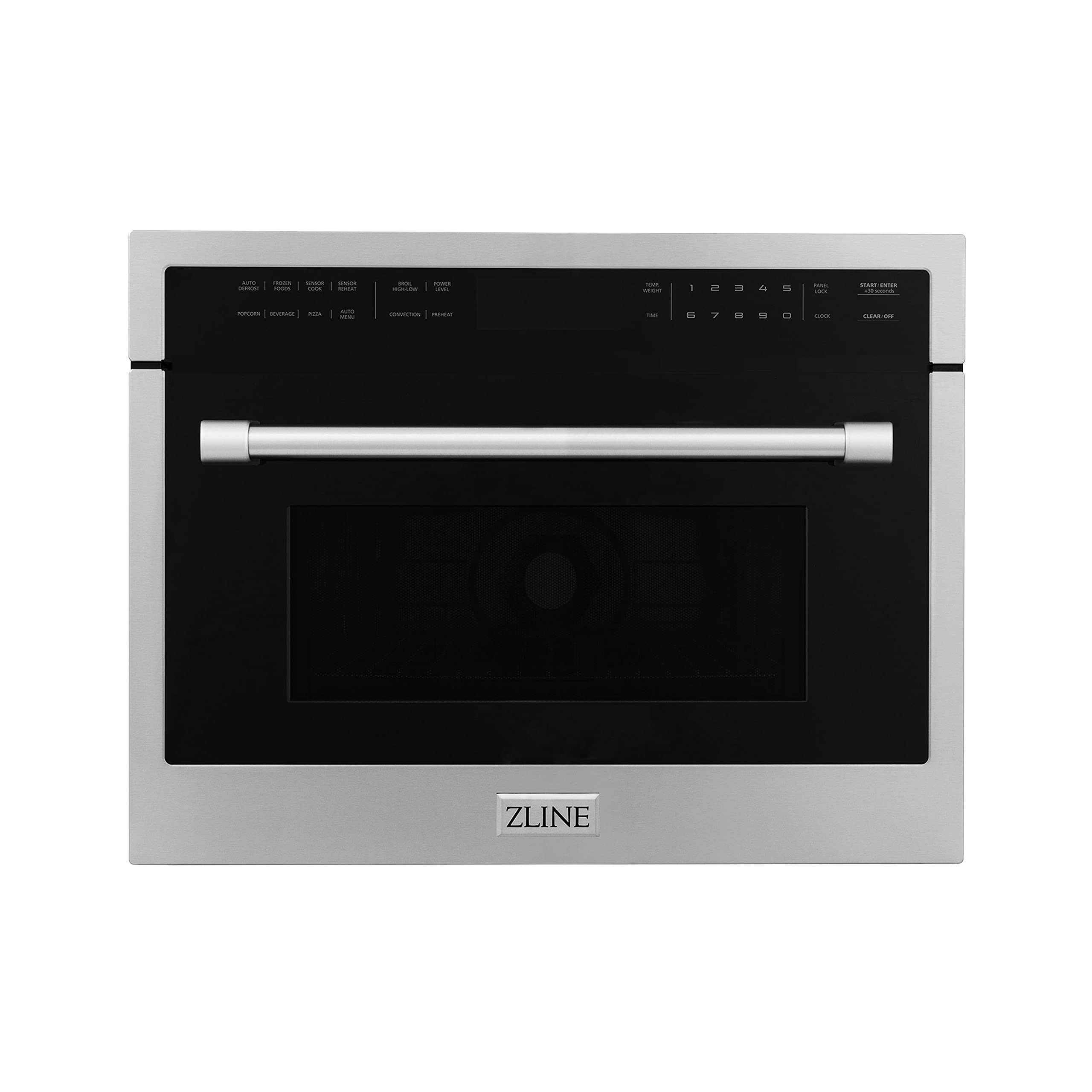 ZLINE Kitchen and Bath Oven Microwave Konveksi ZLINE 24' Terintegrasi dari Baja Tahan Karat dengan Kecepatan dan Sensor Memasak