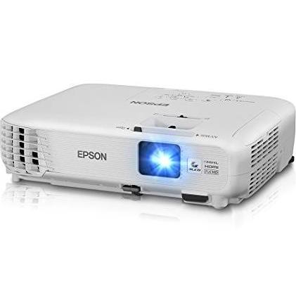 Epson Home Cinema 1040 1080p, 2x HDMI (1 MHL), 3LCD, 3000 Lumens Color and White Brightness Home Theater Projector (Certified Refurbished)