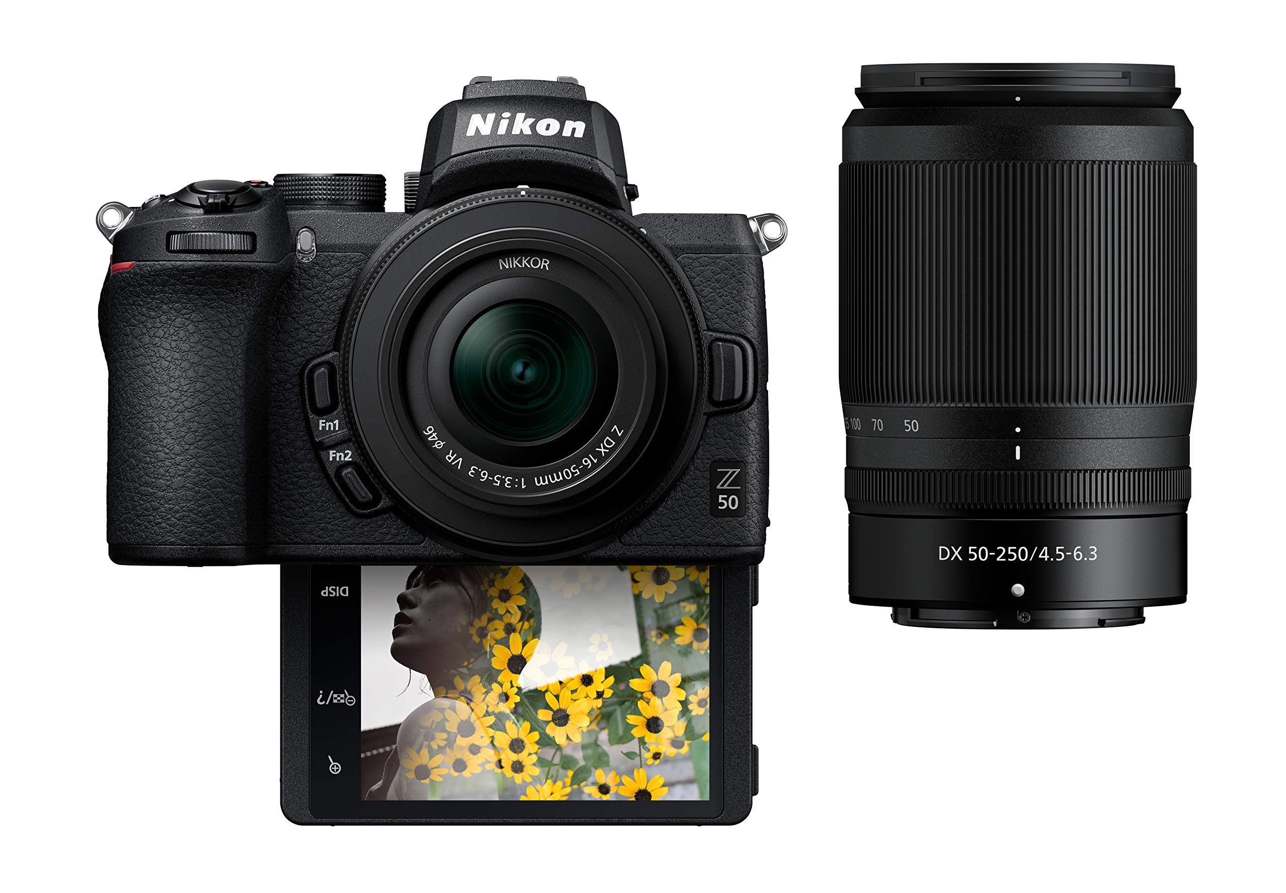 Nikon Kamera Digital Mirrorless Kompak Z50 dengan Layar...