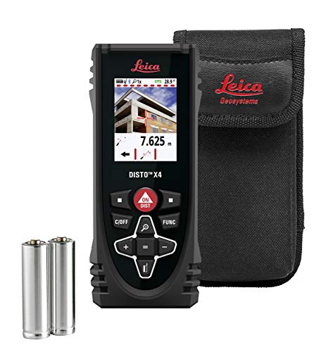 Leica Geosystems Leica DISTO X4 - Alat Pengukur Jarak L...