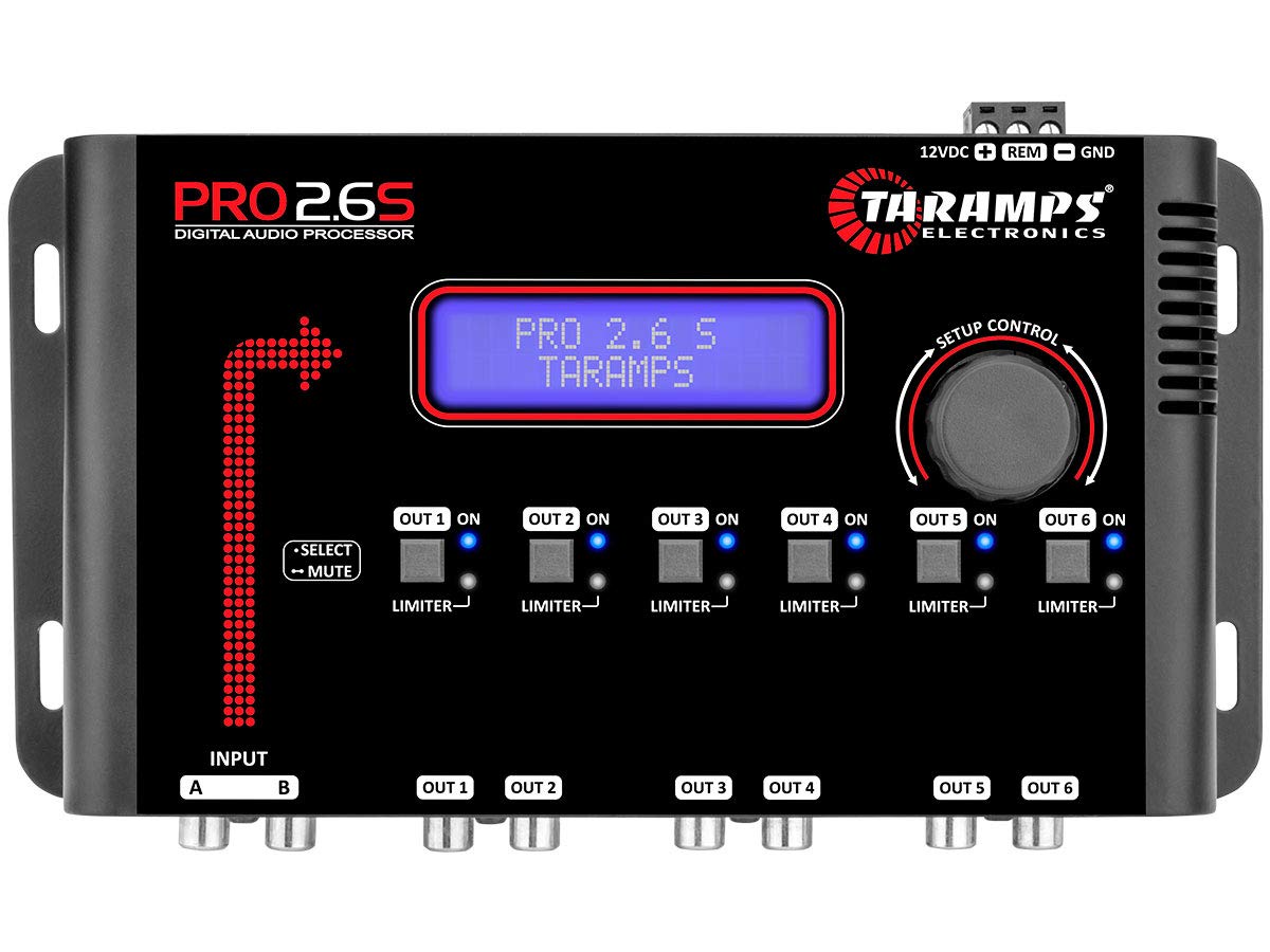 TARAMP'S Prosesor Audio Digital Taramps Pro 2.6 S Equal...