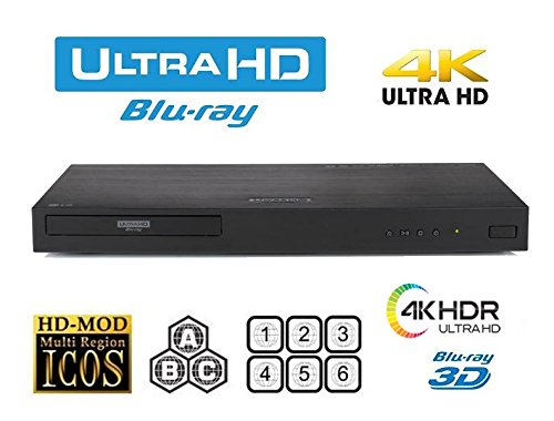 HDI Pemutar DVD Blu-Ray Disc LG UHD 4K Region Free - PA...