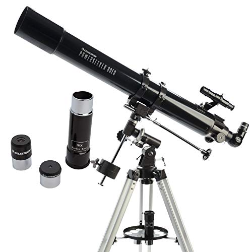 Celestron - Teleskop PowerSeeker 80EQ - Teleskop Ekuato...