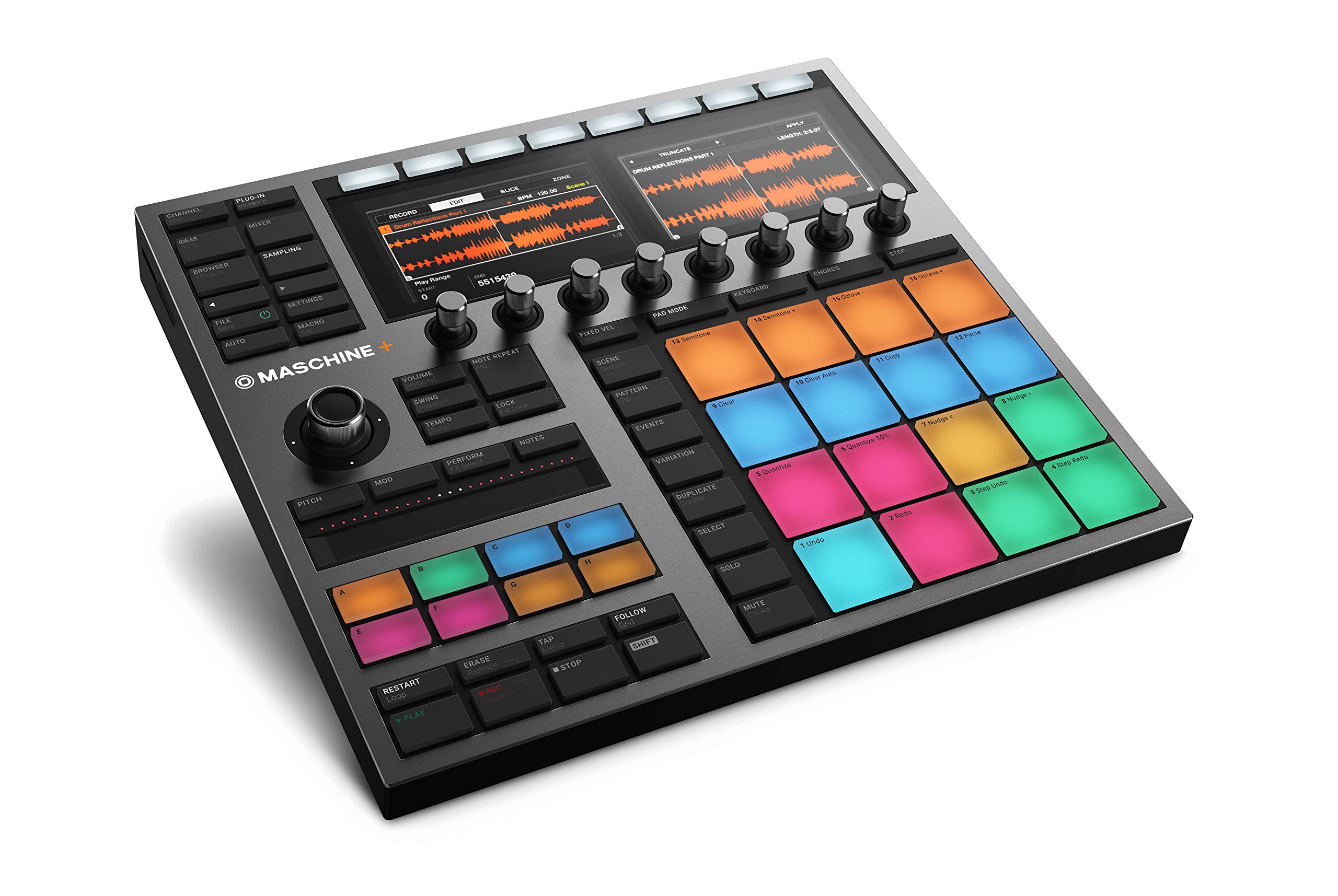 Native Instruments Stasiun Kerja Produksi MASCHINE+