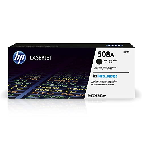 HP Kartrid Toner Asli Hitam 508A (CF360A) untuk Color L...