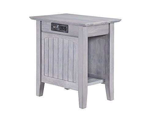 Atlantic Furniture Meja Samping Kursi Nantucket dengan ...