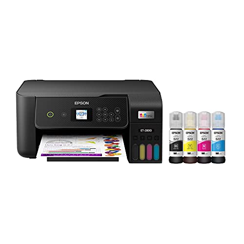 Epson Printer All-in-One Tanpa Kartrid Warna Nirkabel E...