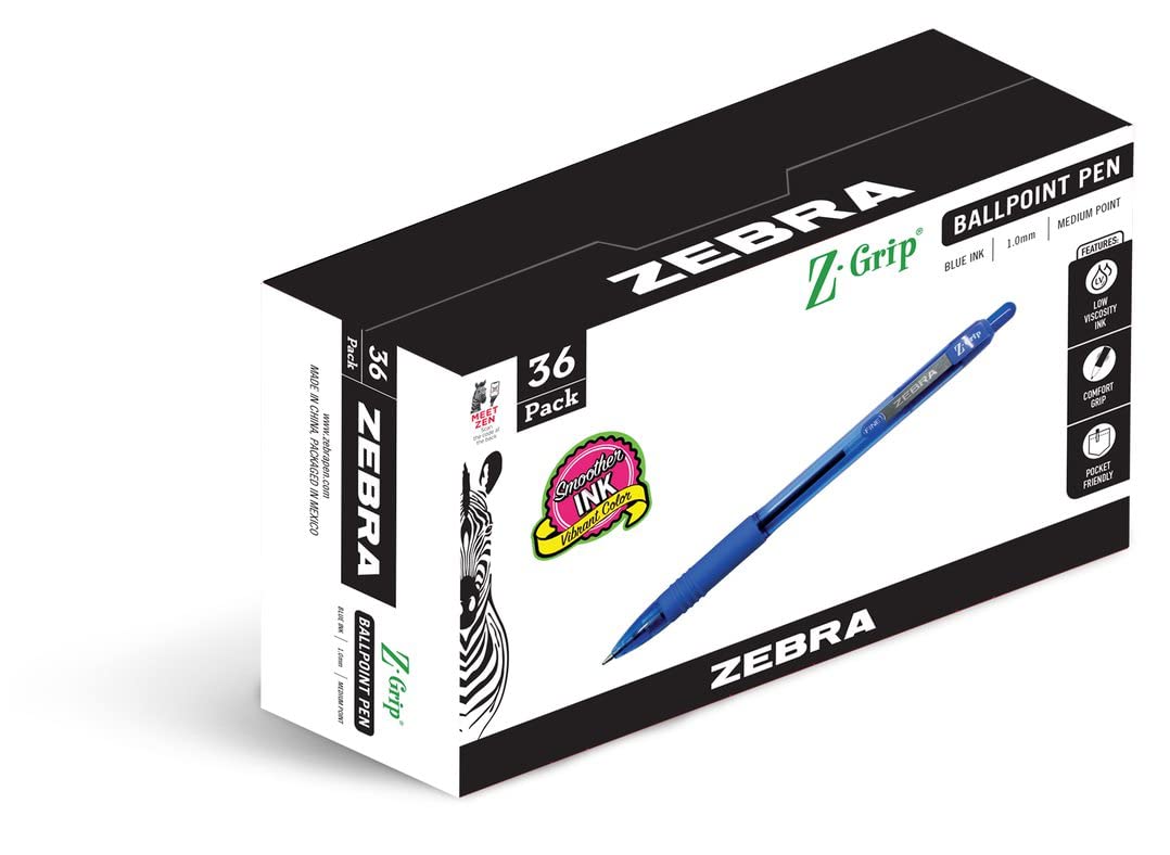 Zebra Pen Pulpen Retractable Z-Grip