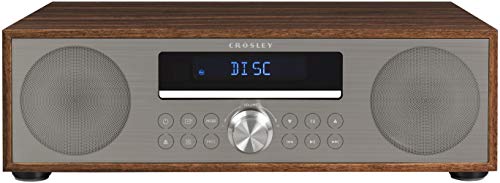 Crosley CR3501A-WA Fleetwood Radio Jam FM Bluetooth dan...