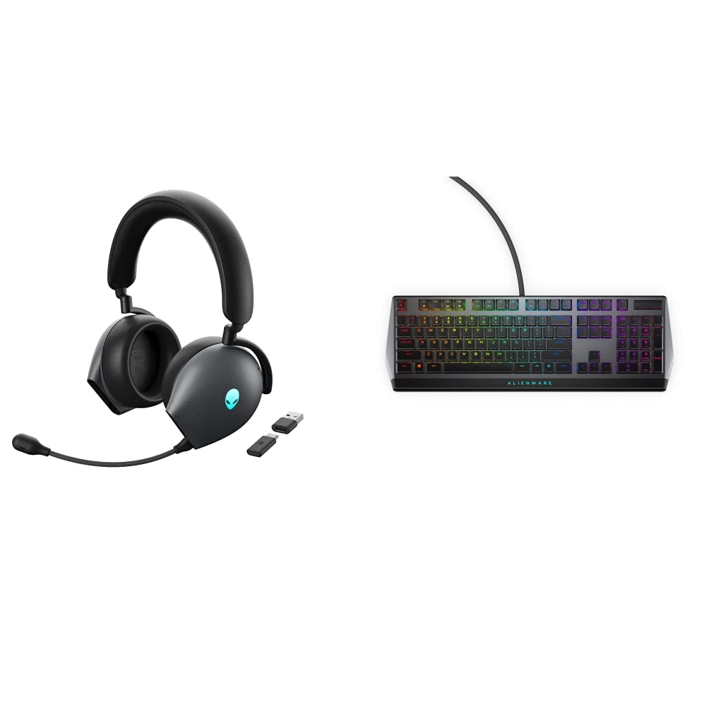 Alienware Headset Gaming Nirkabel Tri-Mode AW920H