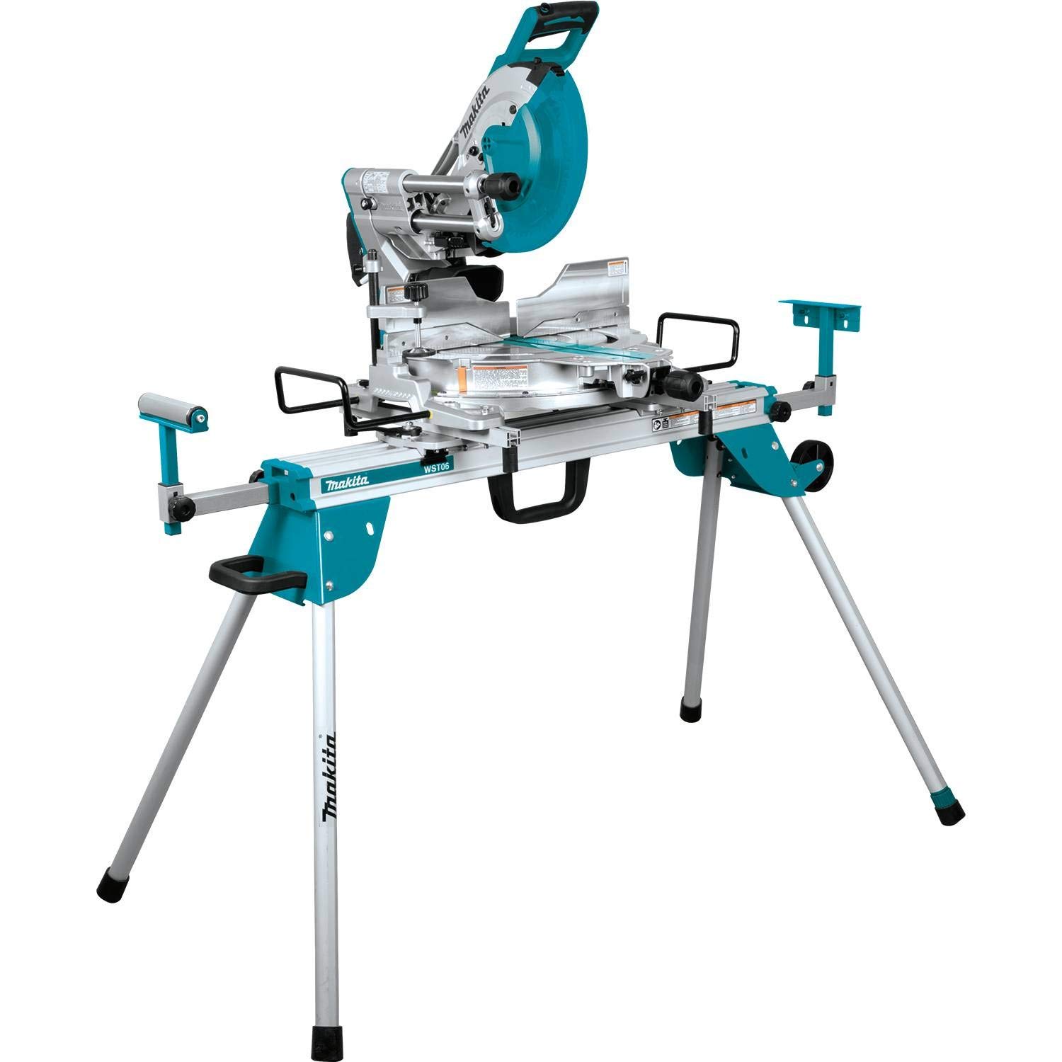 Makita Gergaji Miter Geser Bevel Ganda LS1219LX 12' den...