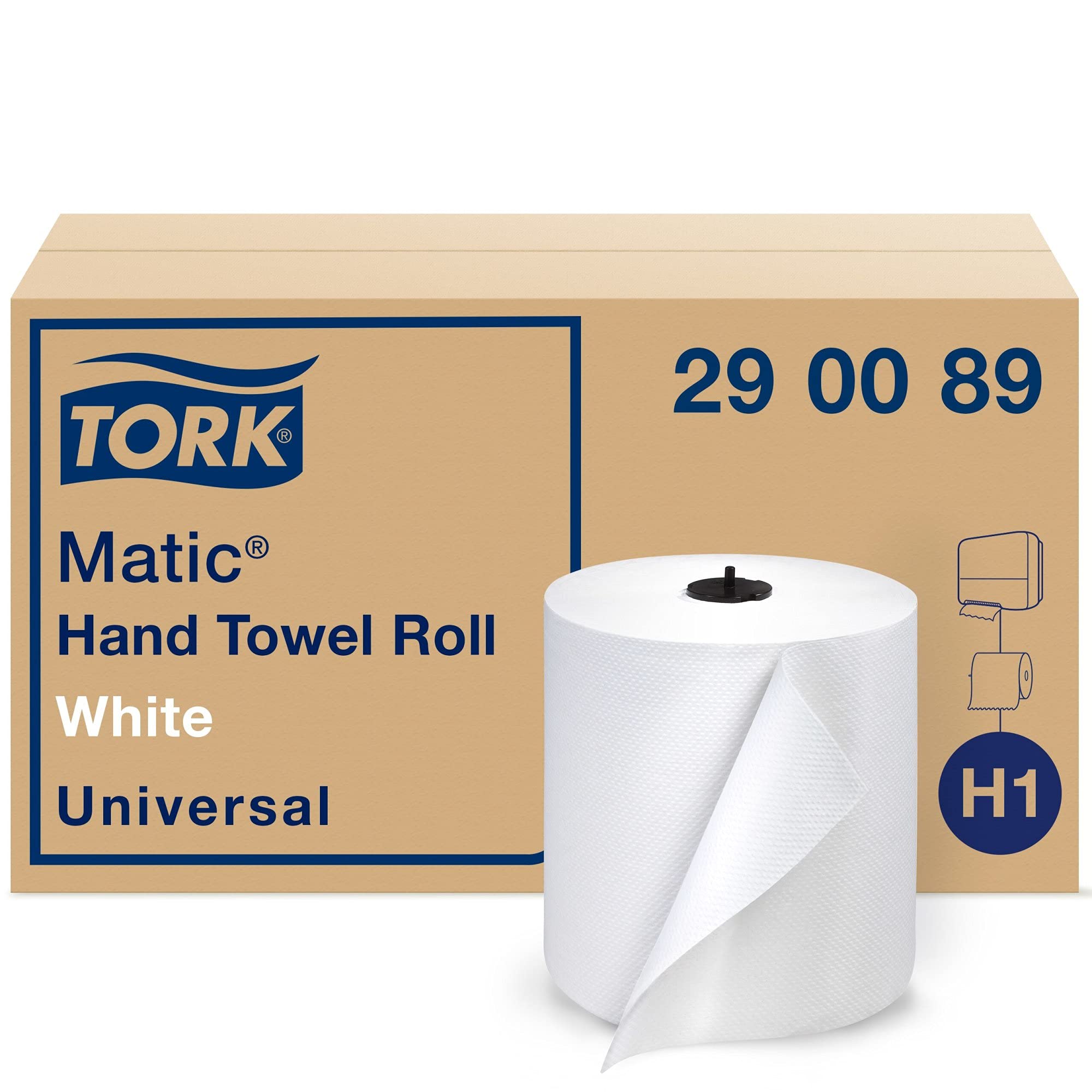 Tork Matic Paper Hand Towel Roll White H1, Unive...