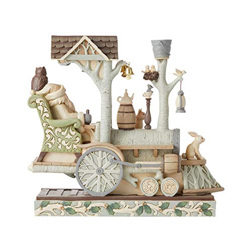 Enesco Patung Santa Hutan Heartwood Creek Jim Shore/Mes...