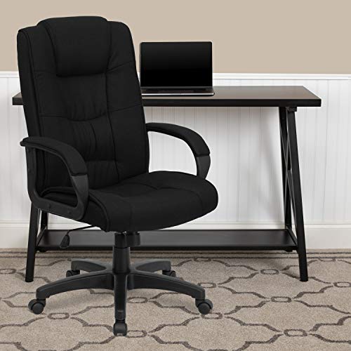 Flash Furniture Kursi Kantor Eksekutif Berlengan...