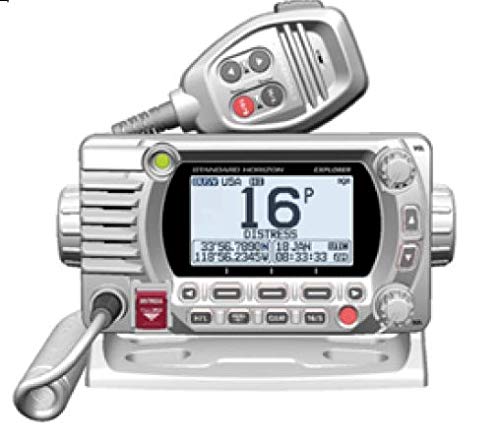 Standard Horizon GX1800GW Putih 25W VHF/GPS/Stasiun Ked...