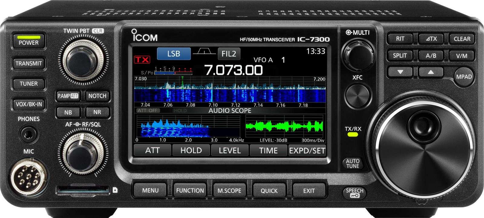 ICOM 7300 02 Radio Gelombang Pendek Pengambilan Sampel ...