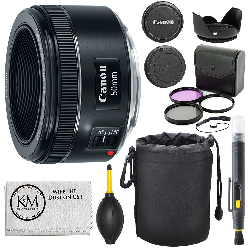 Canon Lensa EF 50mm f/1.8 STM + Kit Filter 3 bua...