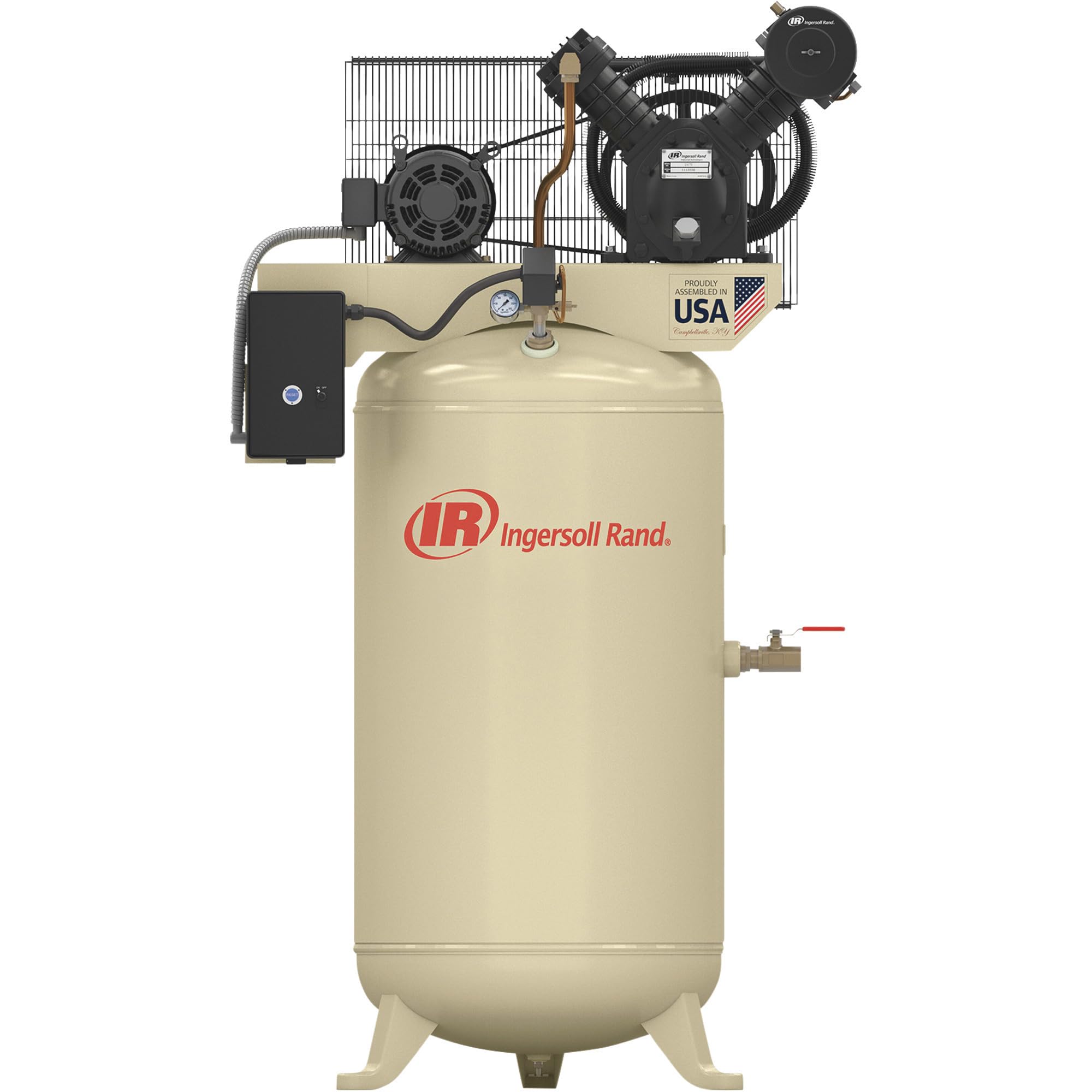 Ingersoll Rand - Kompresor Udara 7.5HP 2 Tahap (2475N7....