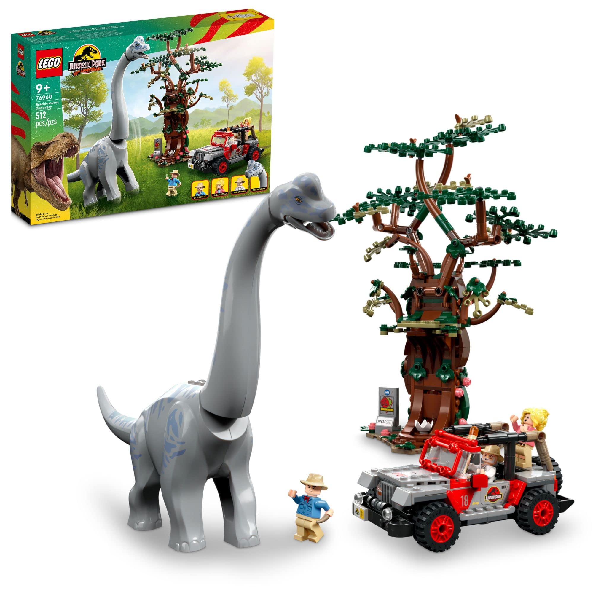 LEGO Mainan Dinosaurus Jurassic World Brachiosaurus Dis...