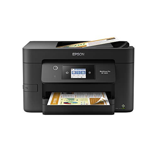 Epson Printer Inkjet Warna Nirkabel Workforce Pro WF-38...