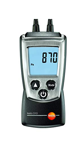 Testo Manometer Digital 510 I Pengukur Tekanan Diferens...