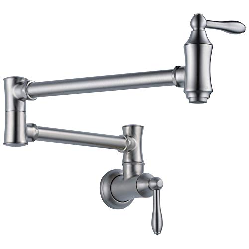 Delta Faucet Pengisi Pot Dinding Tradisional 1177LF-PN