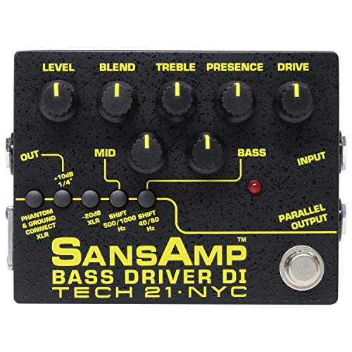 tech21 Pedal Efek DI Driver Bass SansAmp