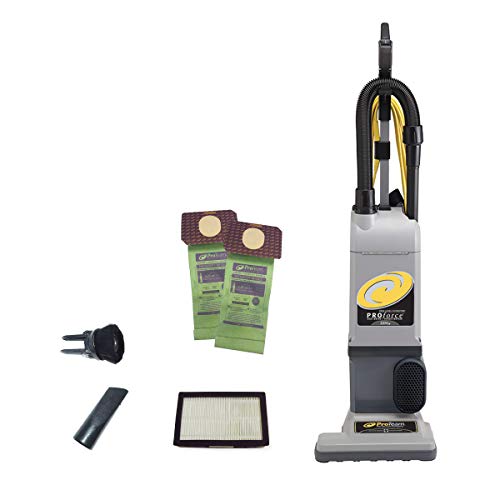 ProTeam ProForce 1500XP HEPA Upright Vacuum dengan pera...