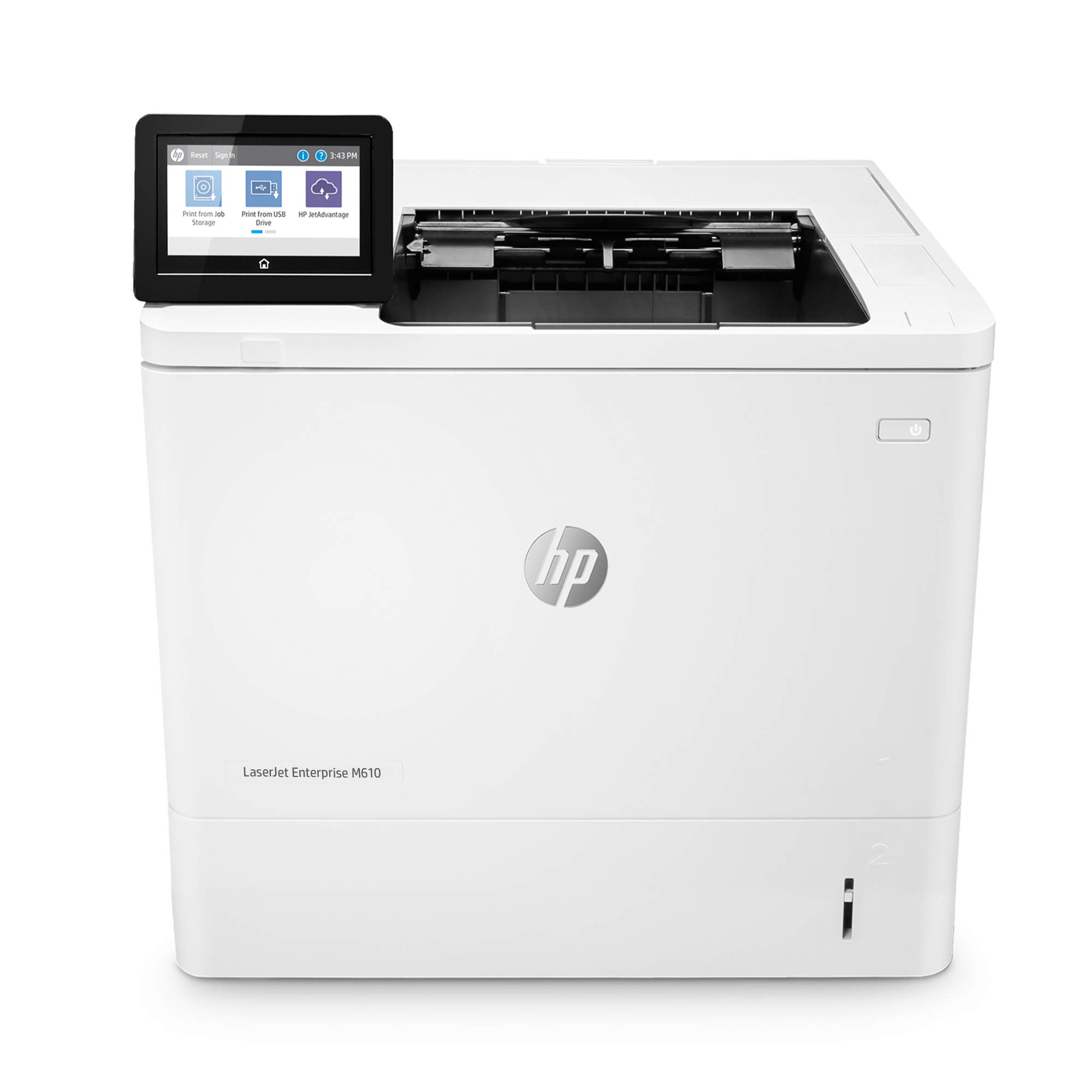 HP Printer Monokrom LaserJet Enterprise M610dn dengan E...