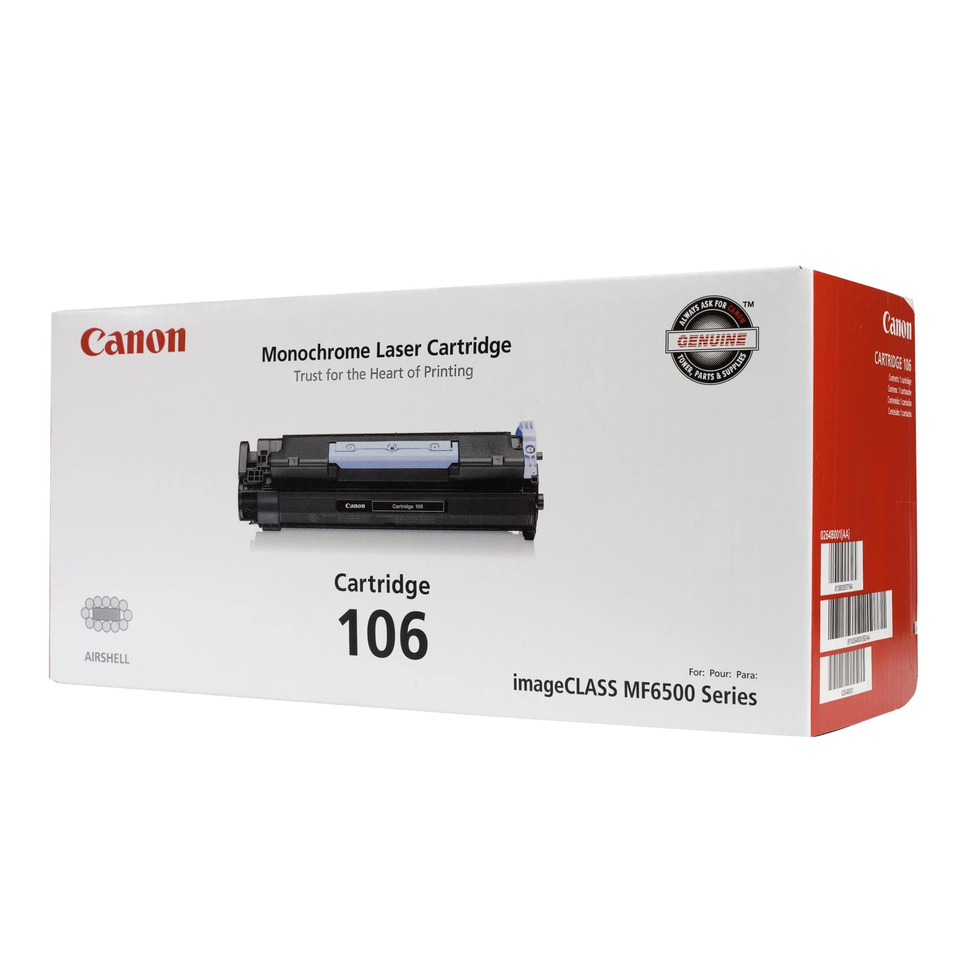 Canon Kartrid Toner Asli 106 - Hitam