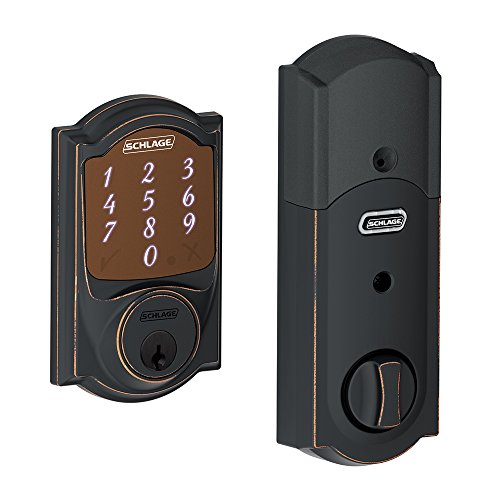 Schlage BE479 CAM 716 Kunci Pas Elektronik Baja Perungg...