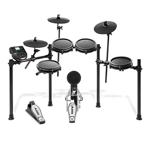 Alesis Nitro Mesh Kit - Set Drum Elektronik Delapan Bag...