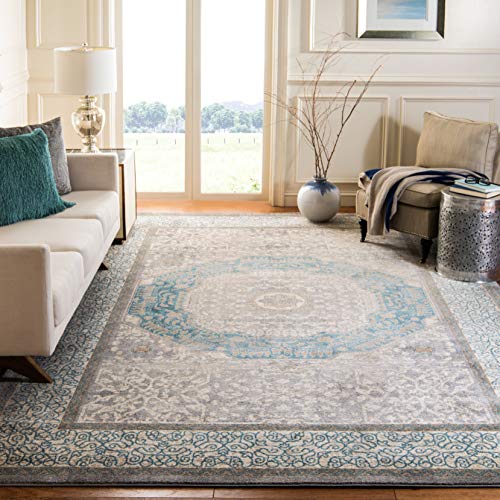 Safavieh Koleksi Sofia SOF365A Karpet Persegi Motif Med...