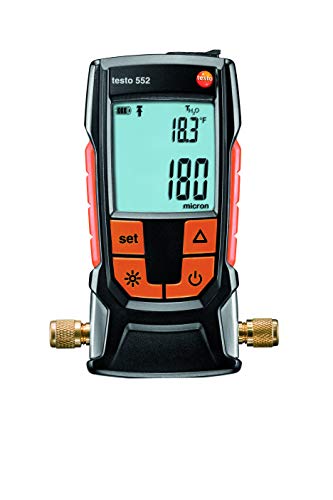 Testo Pengukur Vakum Digital 552 I Pengukur Mikron deng...