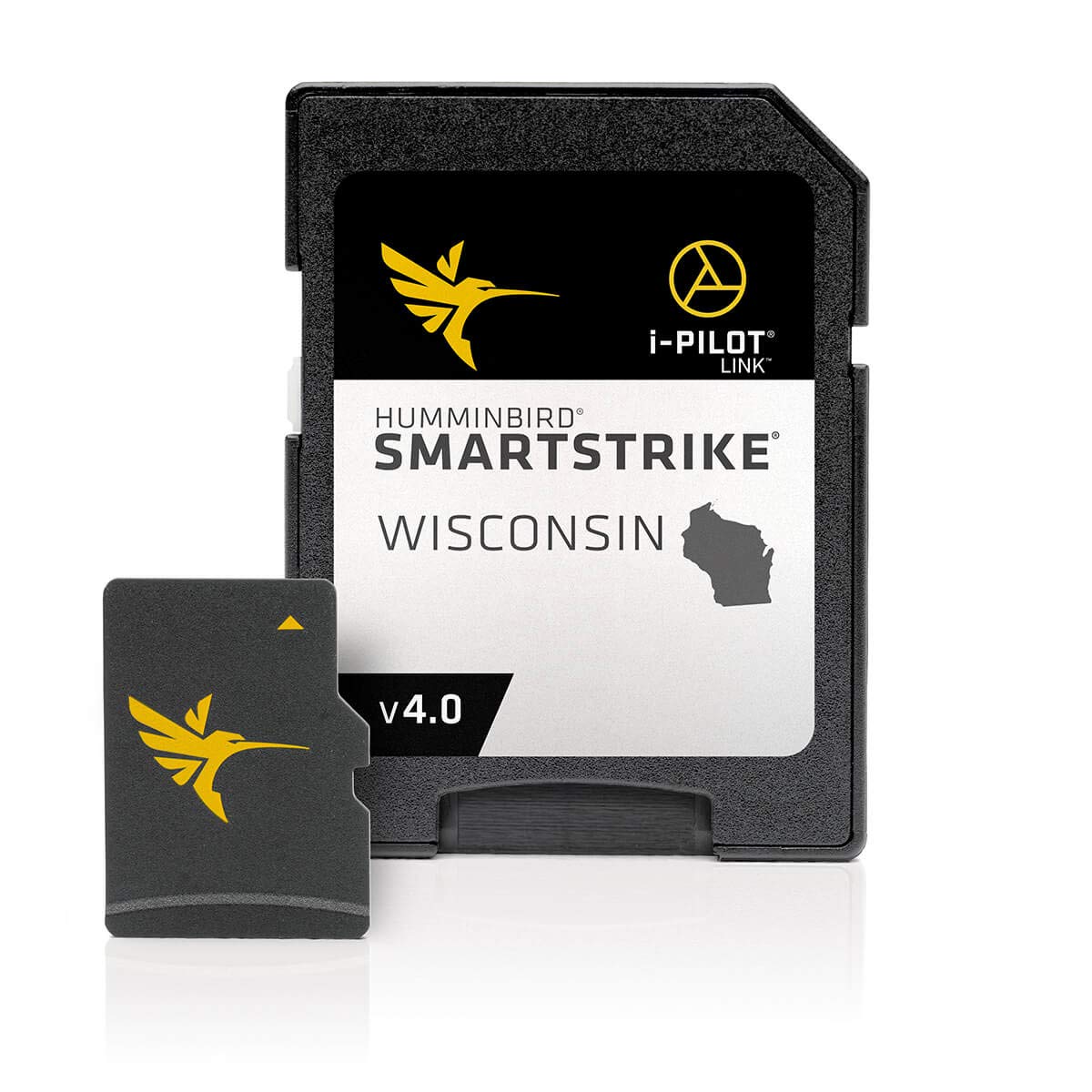 Humminbird 600041-4 SmartStrike Wisconsin V4 Kartu Mikr...