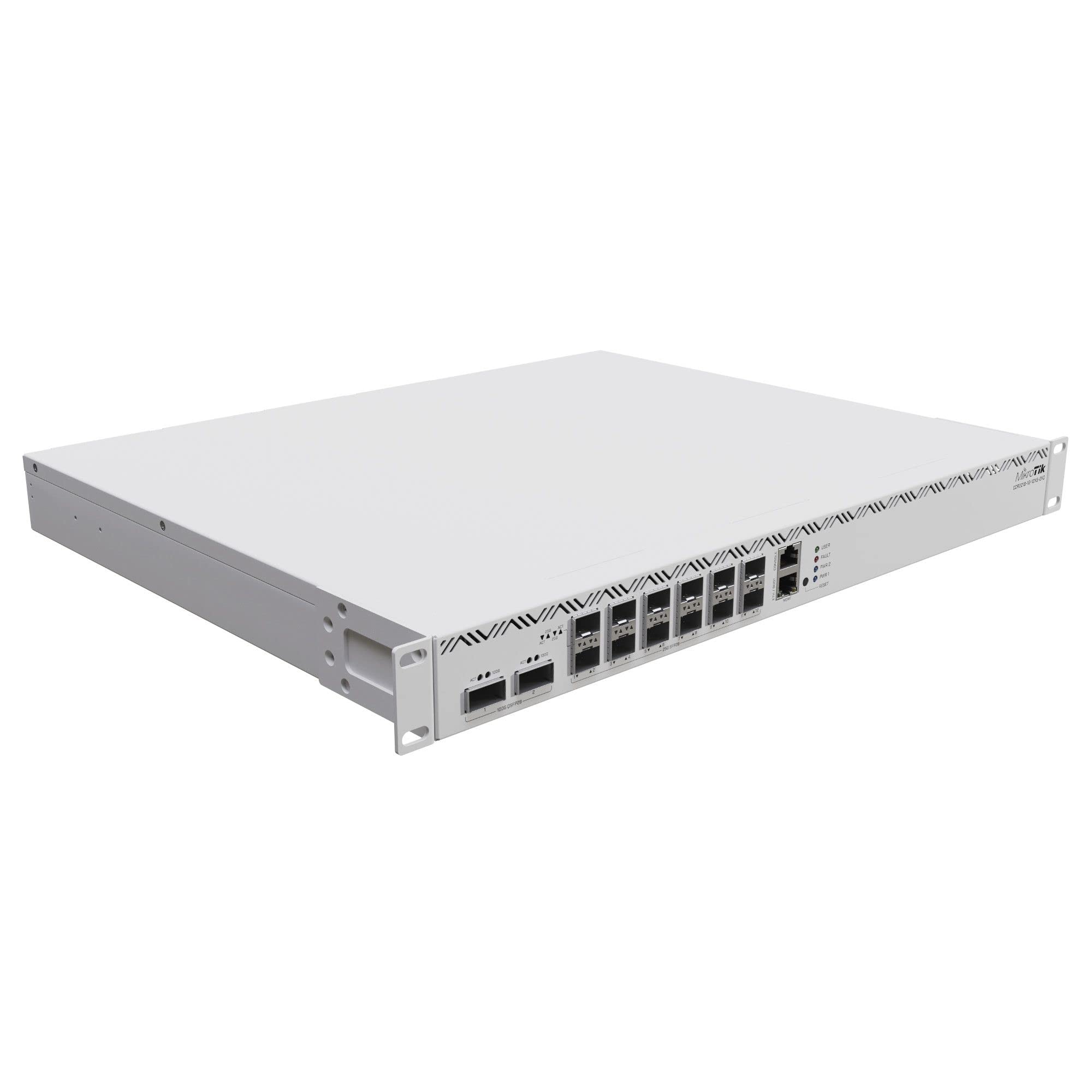 MikroTik Router Cloud Core CCR2216-1G-12XS-2XQ Gigabit ...