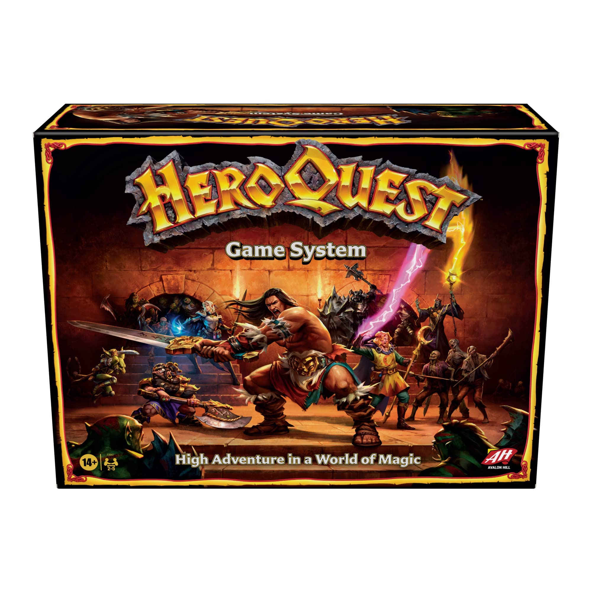 Hasbro Gaming Sistem Permainan Avalon Hill HeroQuest