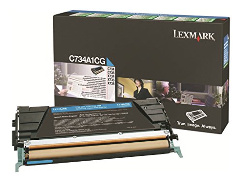 Lexmark Kartrid Toner Program Pengembalian Cyan C734A1C...