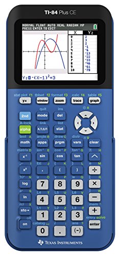 Texas Instruments Kalkulator Grafik Blueberry TI-84 Plu...